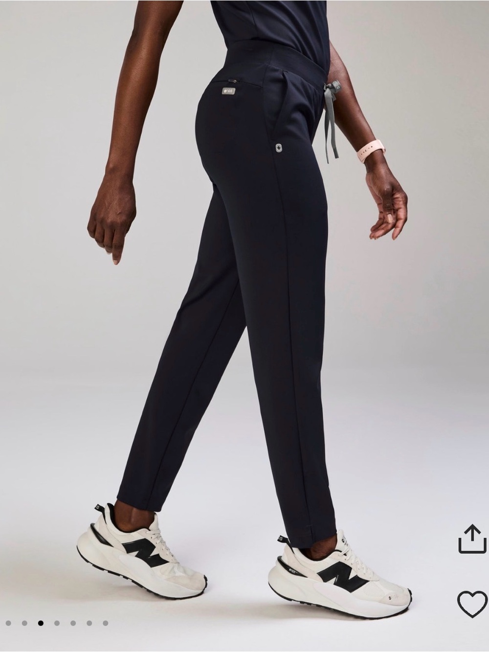 FIGS-TENA FORMX TAPERED  SMALL TALL (NAVY)